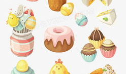 甜品漫画图片,漫画中的甜品诱惑